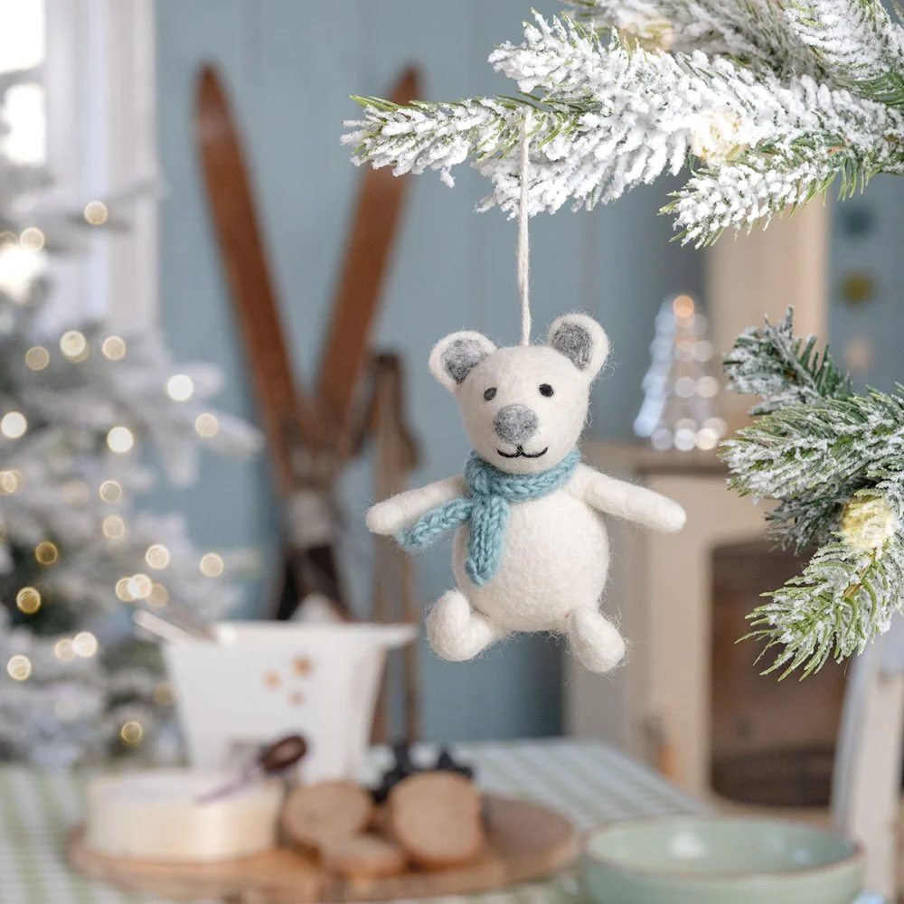 Hanger IJsbeer IJsblauw - Afbeelding 4