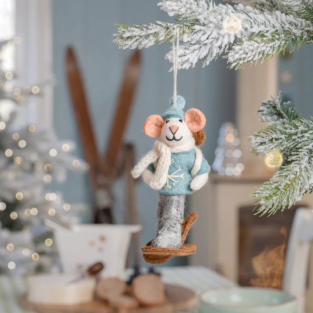 Hanger Muis Sneeuwwandelaar - Afbeelding 4