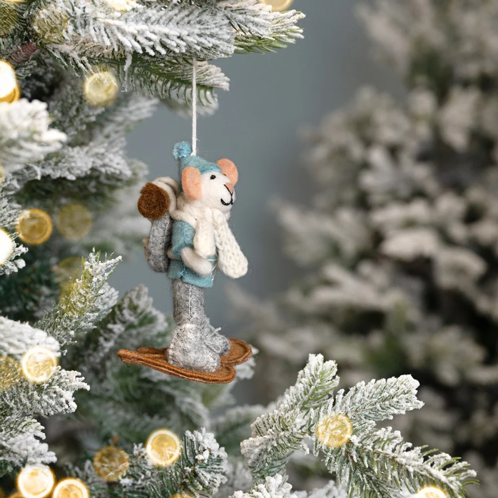 Hanger Muis Sneeuwwandelaar - Afbeelding 5