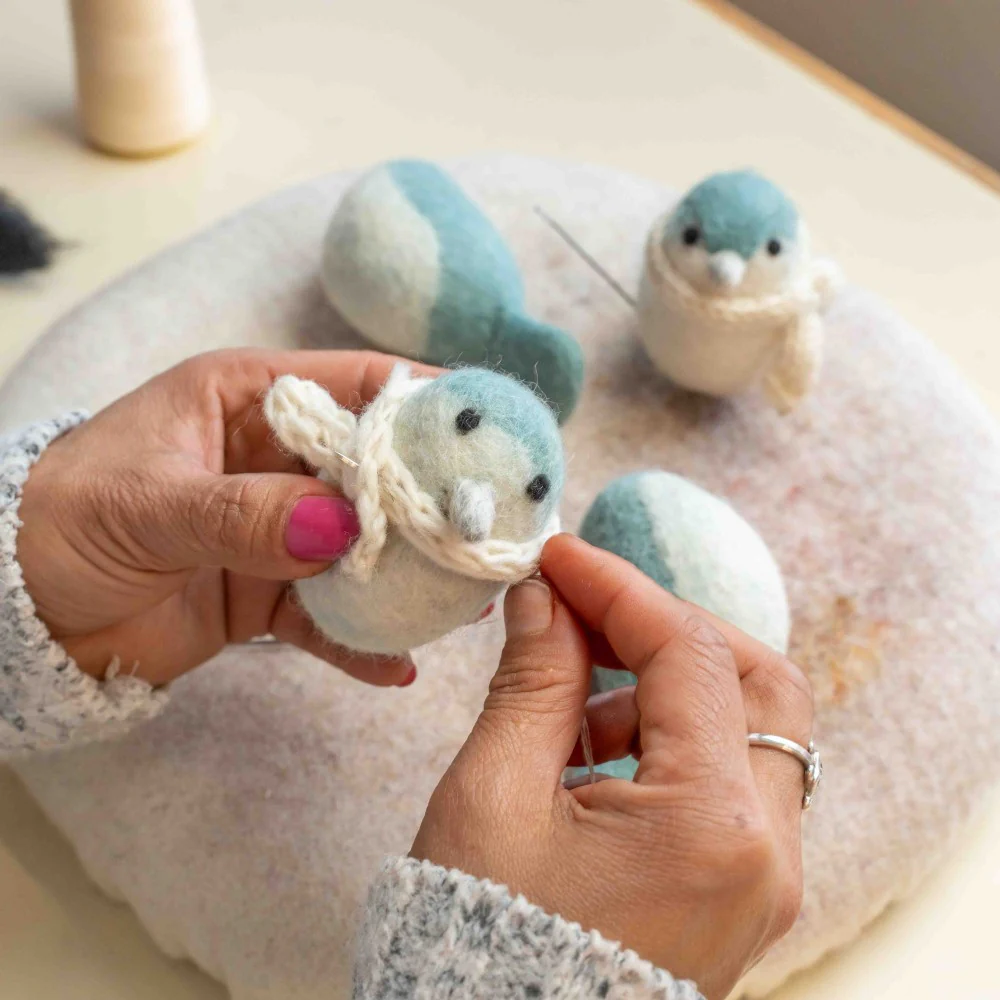 Hanger Vogeltje IJsblauw - Afbeelding 5