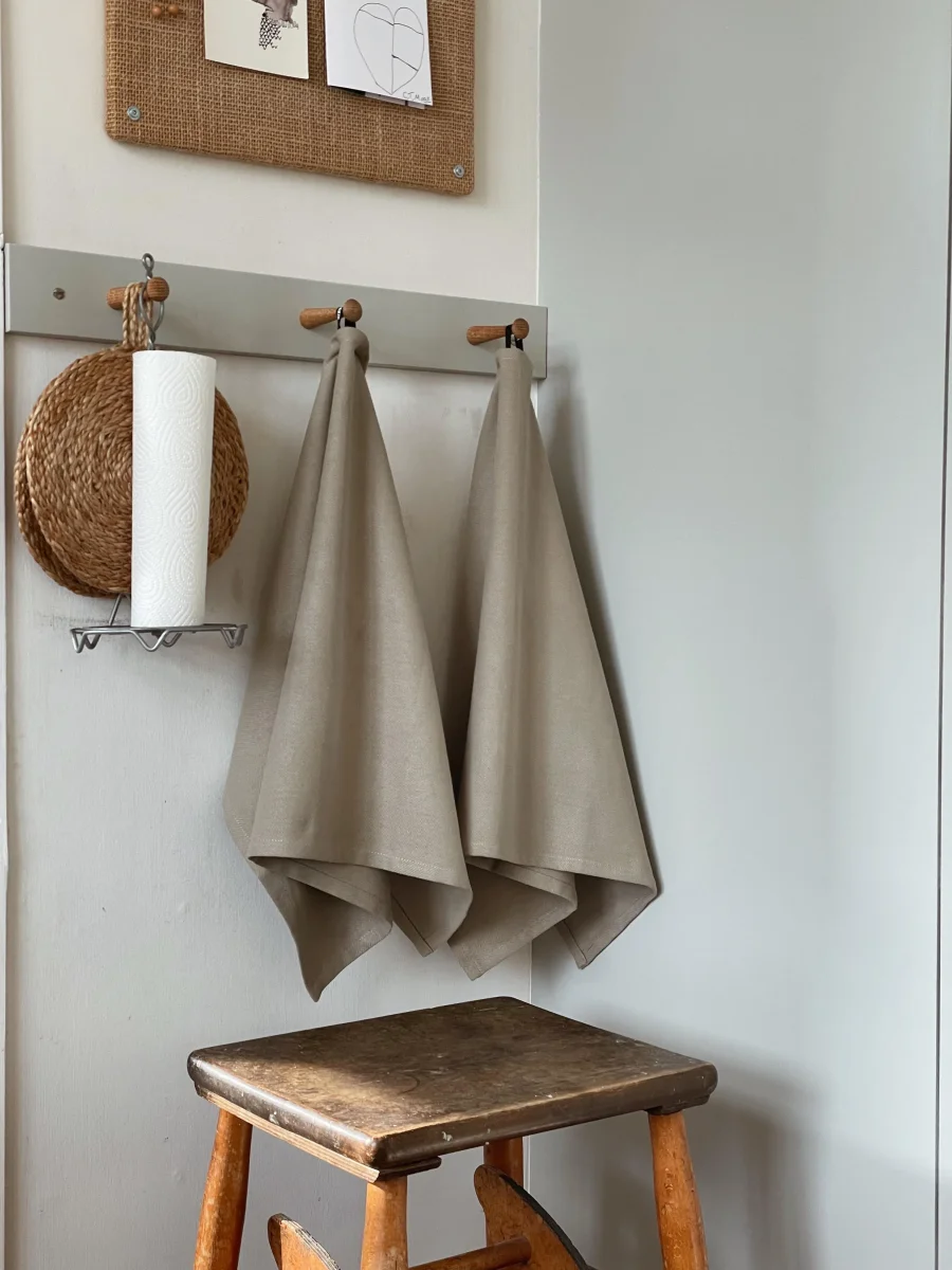 Theedoeken set van 2 Oak - Afbeelding 3