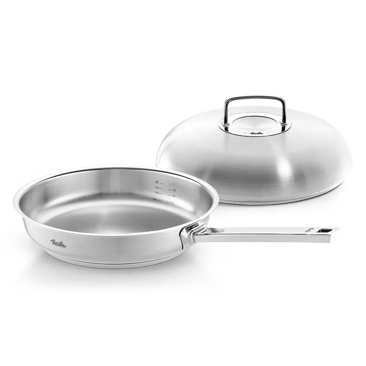 Fissler Profi koekenpan met High dome deksel