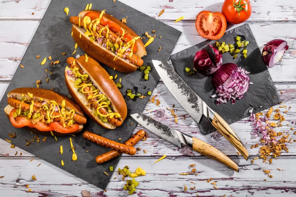 Forged Katai santoku 18cm - Afbeelding 5