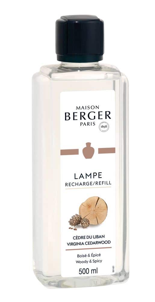 Lampe Berger navulling Virginia Cedarwood 500 ml - Afbeelding 2