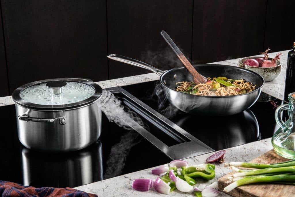 Ducq Downdraft 3-laags 16cm kookpan - Afbeelding 4