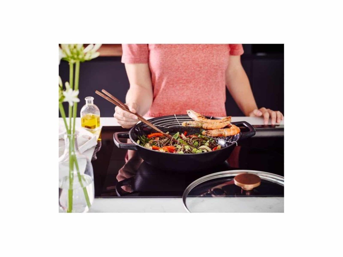 Beka Nori wok 30cm gietijzer - Afbeelding 5