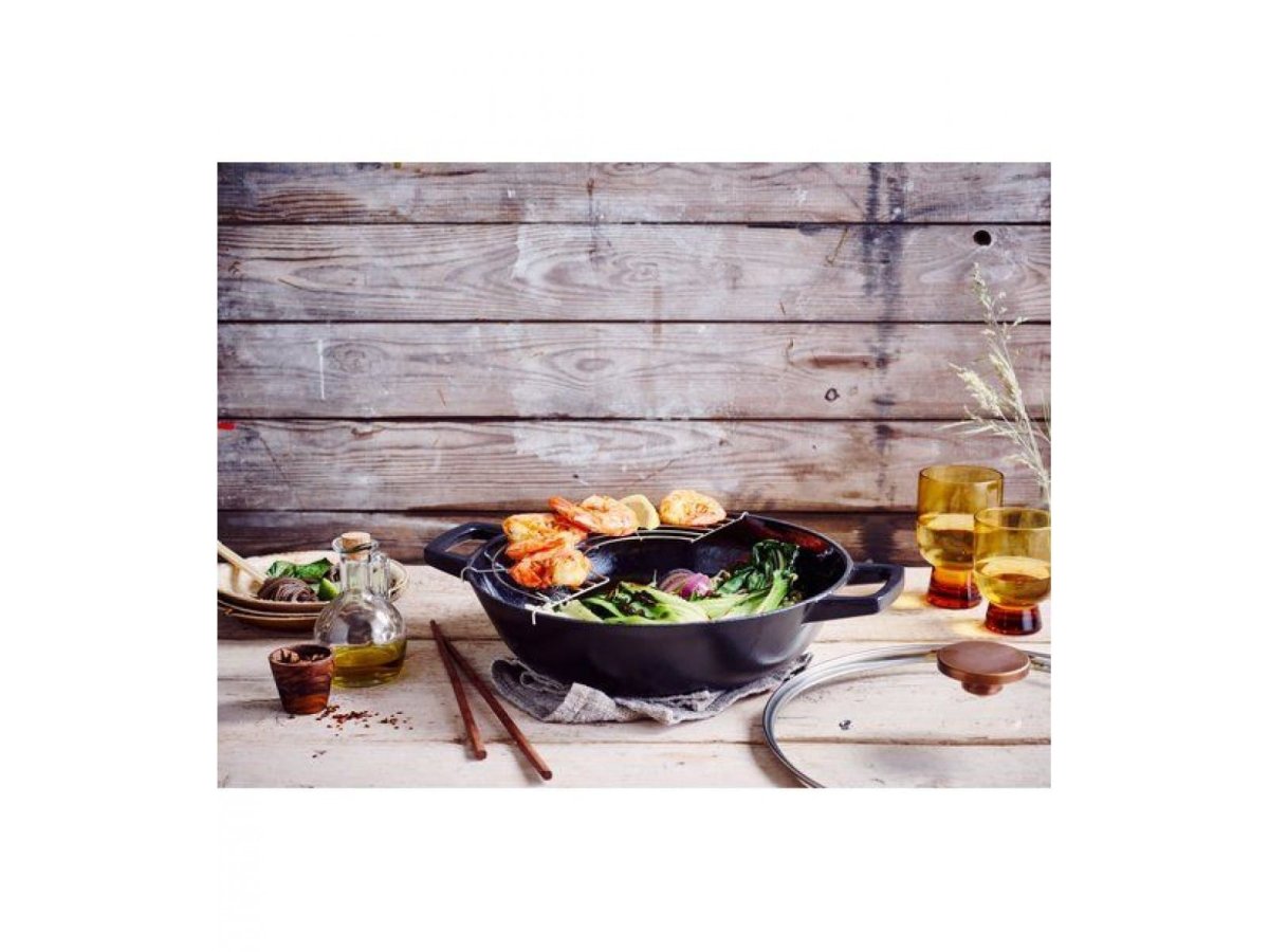 Beka Nori wok 30cm gietijzer - Afbeelding 6