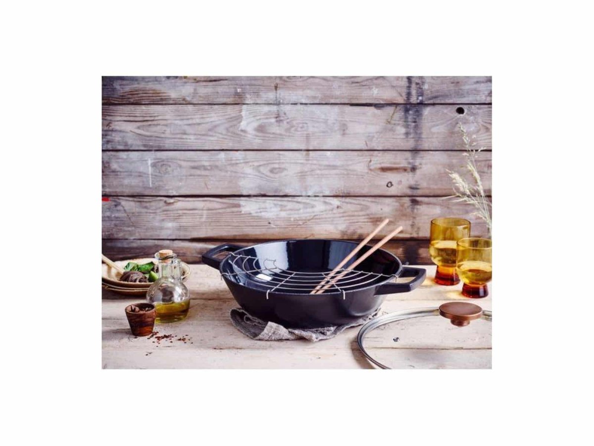 Beka Nori wok 30cm gietijzer - Afbeelding 7