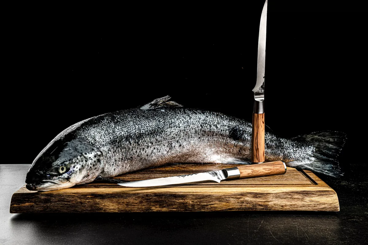 Olive Forged visfileermes - Afbeelding 4