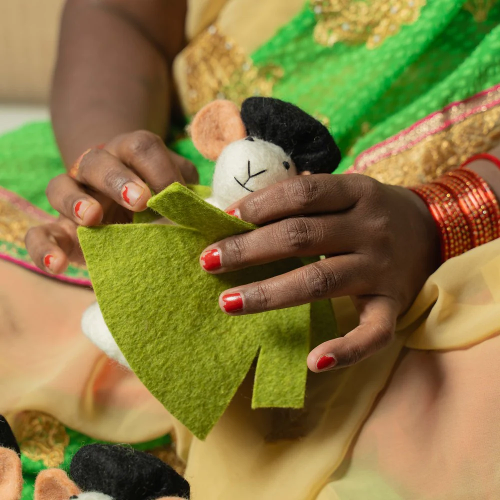 Decoratie Pietermuis groen - Afbeelding 4