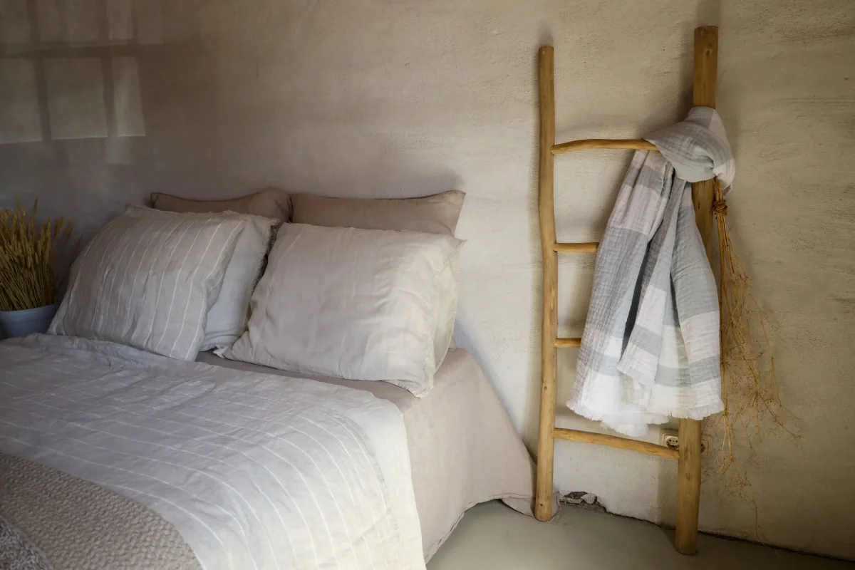 Plaid Portofino Blue-White - Afbeelding 3