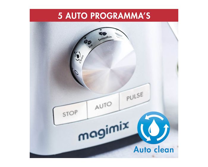 Magimix power blender 3 mat chroom - Afbeelding 4