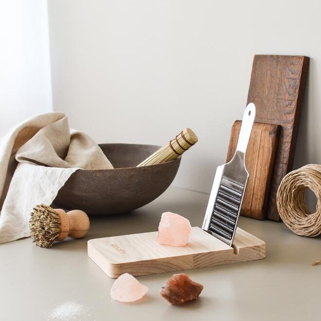 Himalaya zout met rasp – The Kitchen // Rivsalt (3-delig) - Afbeelding 3