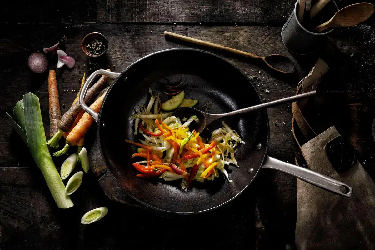 Skottsberg gietijzeren wok 34cm - Afbeelding 6